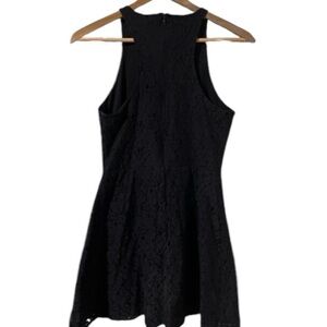 Black Lace Halter Top Dress Girls Size Medium